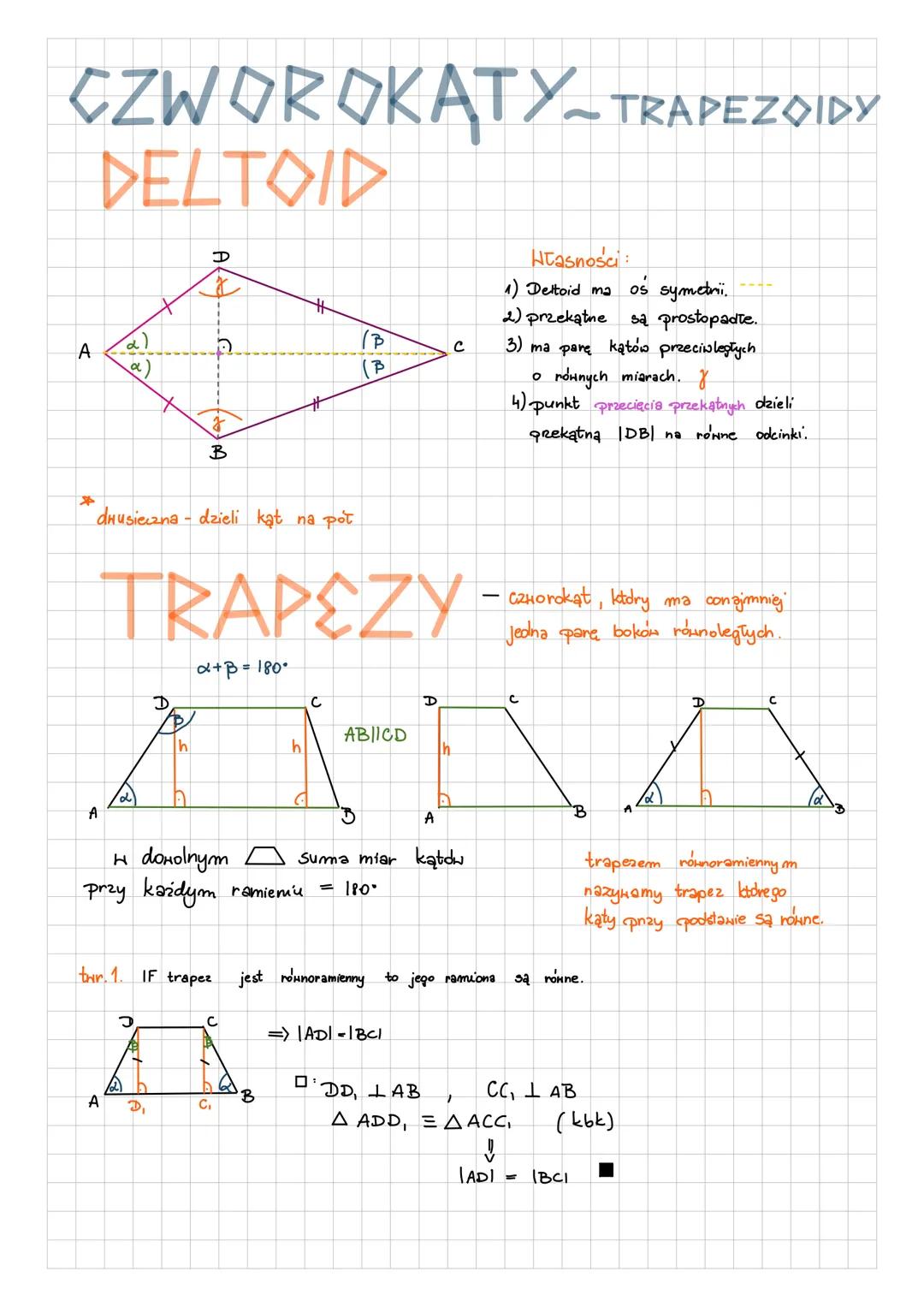# GEOMETRIA
tur. Sinuson w dowolnym A
C
A
b
OR
a
a
$2R = \frac{a}{sina} = \frac{b}{sin \beta} = \frac{c}{sin \gamma}$
twr. cosinusów w d