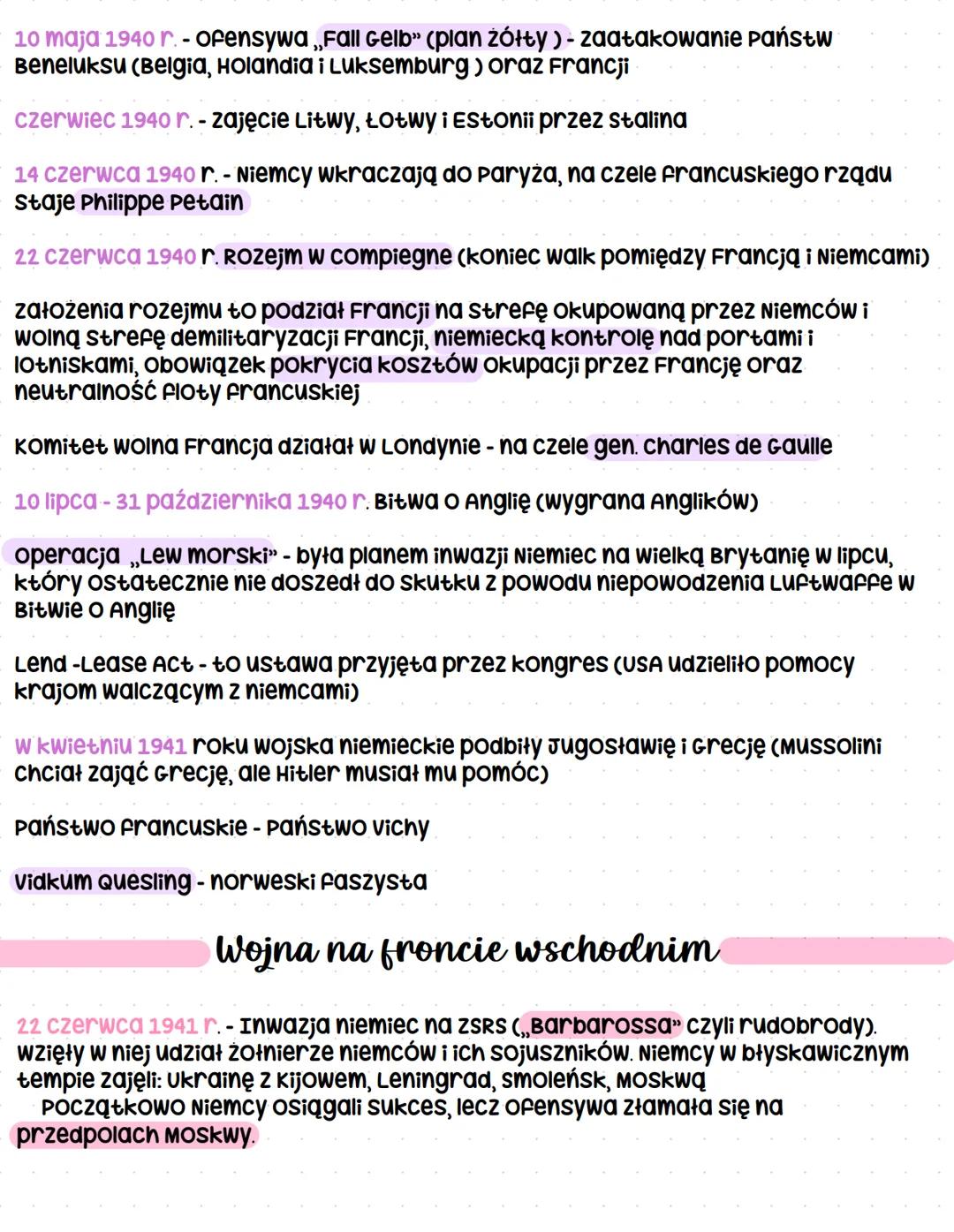 Kampania Polska
Niemcy planowały zaatakować Polskę 26 sierpnia 1939 r. w ostatniej chwili Hitler
wstrzymał atak ze względu na komplikującą
