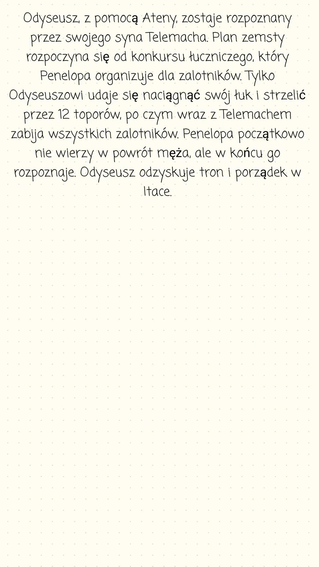 Odyseja
Struktura eposu
„Odyseja" jest eposem,
który łączy elementy
mitu, legendy oraz
rzeczywistości, tworząc
wielowarstwową
narrację. Akcj