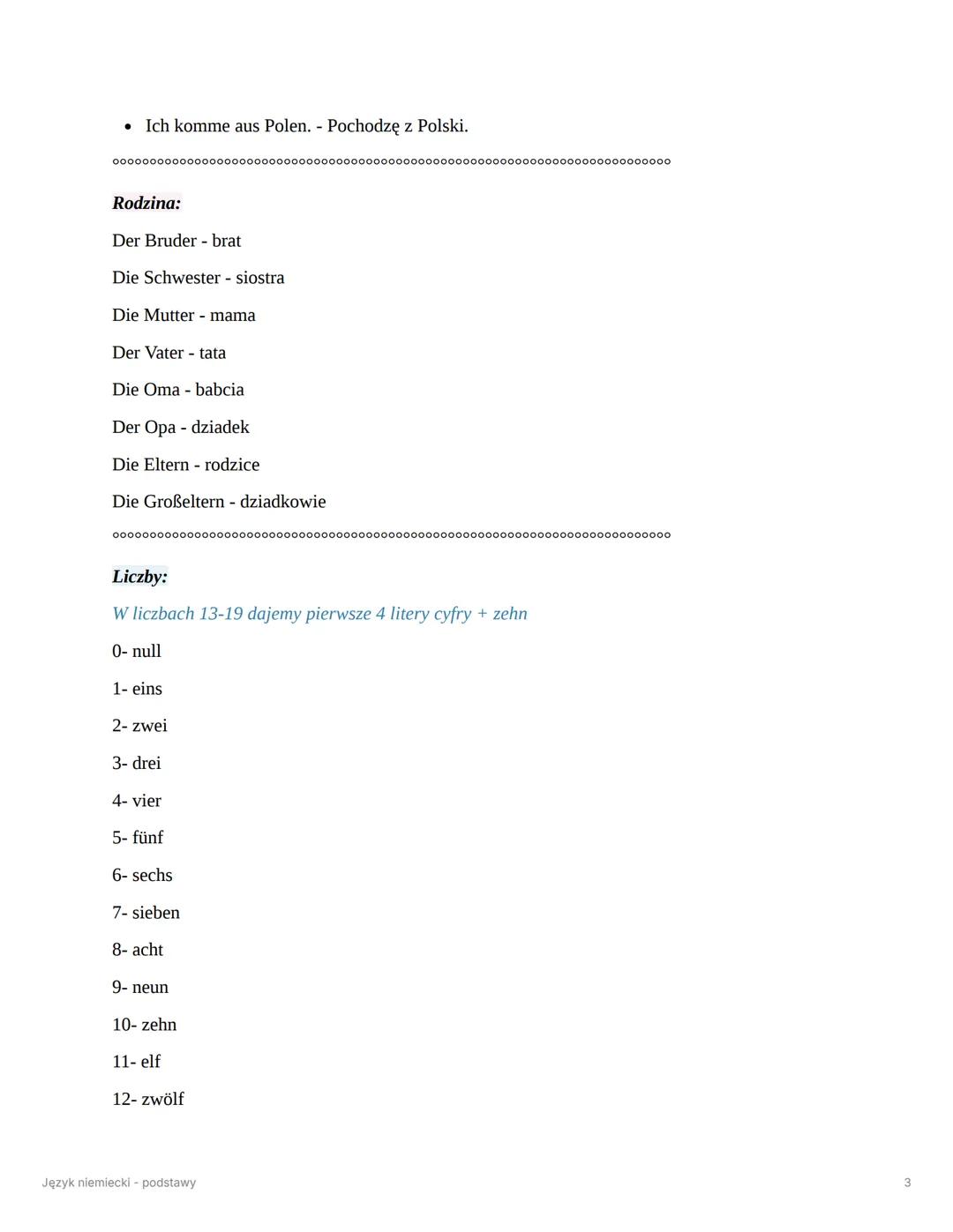 Język niemiecki - podstawy
Przywitania:
Hallo! Cześć!
⚫ Hi! - Hej!
Servus! Cześć!
• Gruß dich! - Pozdrawiam Cię!
• Guten Morgen! - Dzień dob