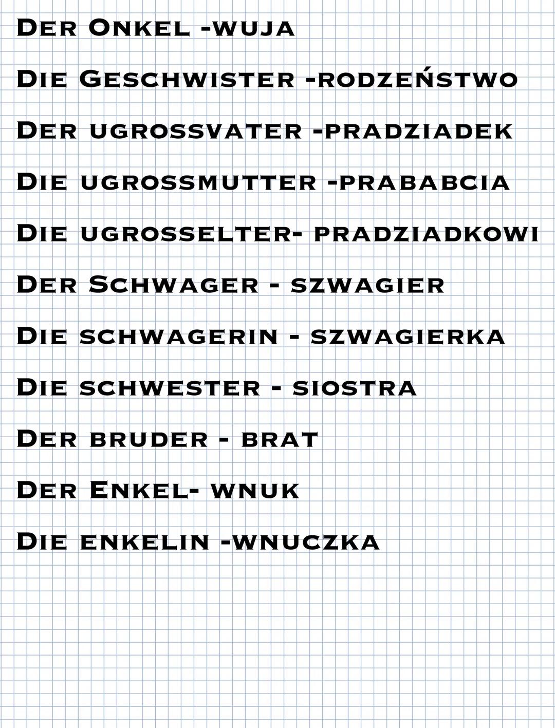 # JĘZYK NIEMIECKI
DIE FAMILIE-RODZINA
DIE MUTTER-MAMA
DER VATER -TATA
Die Tochter -córka
DER SOCHN -SYN
DIE ELTERN - RODZICE
DAS KIND