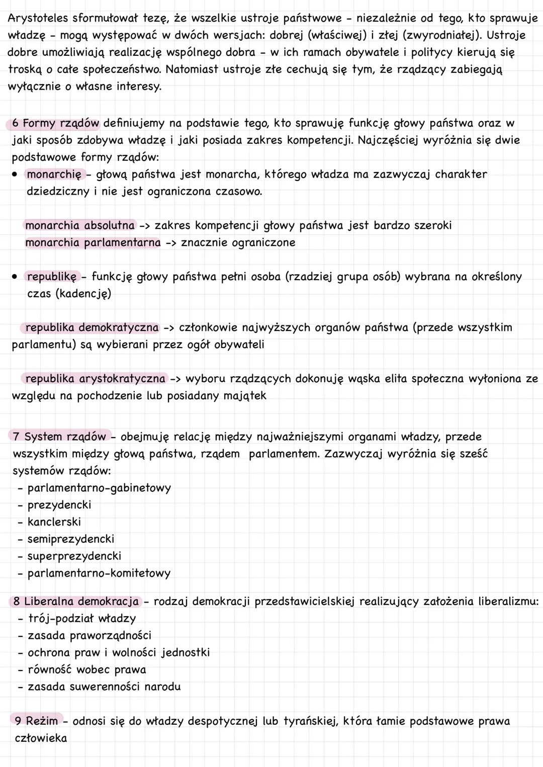 Modele ustrojowe państw
1 Ustrój państwa - sposób organizacji państwa oraz jego zarządzanie. Jest o pewna całość, na
którą składają się:
- s