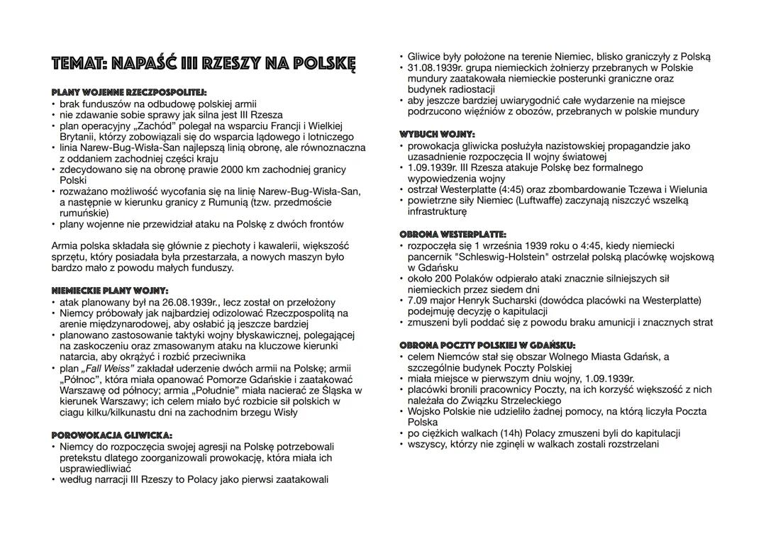 Napaść III Rzeszy na Polskę