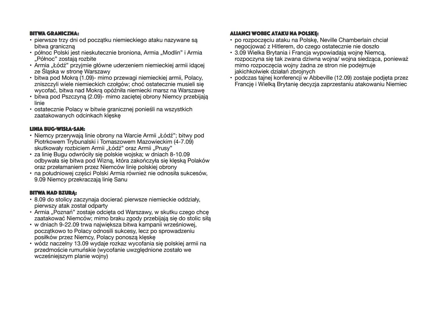 # TEMAT: NAPAŚĆ III RZESZY NA POLSKĘ
PLANY WOJENNE RZECZPOSPOLITEJ:
*   brak funduszów na odbudowę polskiej armii
*   nie zdawanie sobie