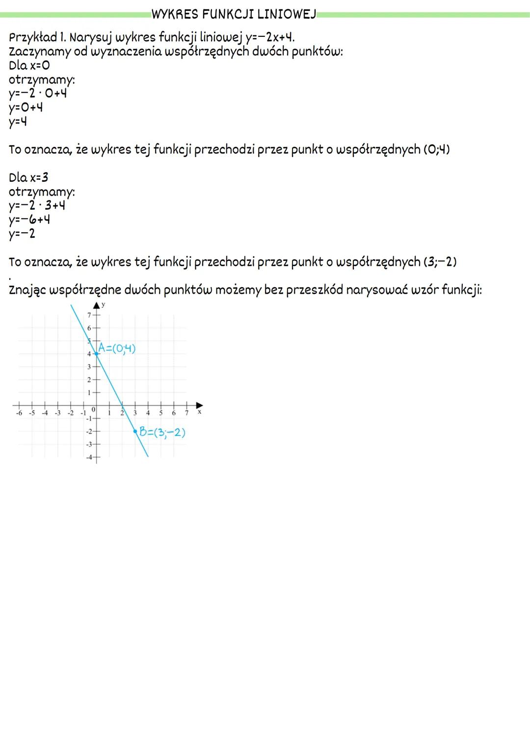 Funkcją matematyczną nazywamy przyporządkowanie każdemu elementowi zbioru x
dokładnie jednego elementu zbioru y.
CO BĘDZIE FUNKCJĄ:
• Jeżeli