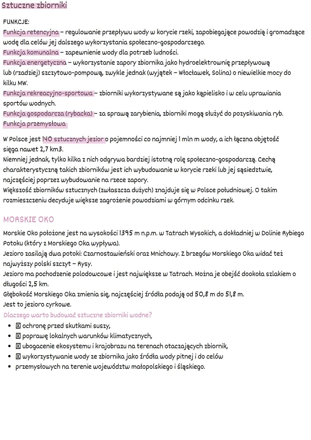 JEZIORA W POLSCE
• Na obszarze Polski występuje blisko
7100 jezior o powierzchni łącznej
większej niż 1 ha.
• Łącznie zajmują one niespełna