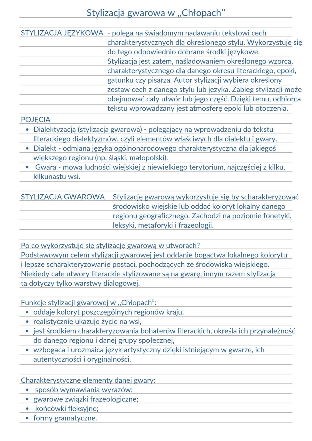 # MŁODOPOLSKIE IZMY W "CHŁOPACH"
To nazwa terminów zakończonych na -izm, które oznaczają np. kierunek artystyczny,
jak pozytywizm, naturali