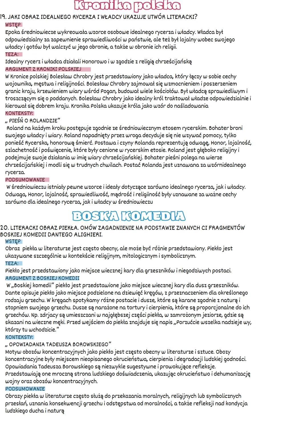 # BIBLIA
1. CZŁOWIEK W OBLICZU CIERPIENIA. OMÓW ZAGADNIENIE NA PODSTAWIE ZNANYCH CI FRAGMENTÓW KSIĘGI HIOBA.
WSTĘP
Cierpienie towarzyszy cz