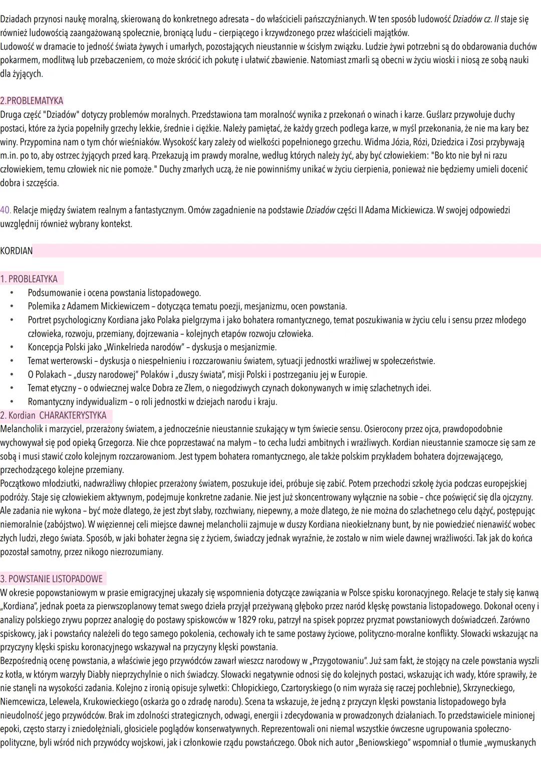 PAN TADEUSZ
1. OBRAZ SPOŁECZEŃSTWA
porywczość, skłonność do awantur, kłótliwość (choćby kłótnia w zamku);
pieniactwo - zamiłowanie do proces