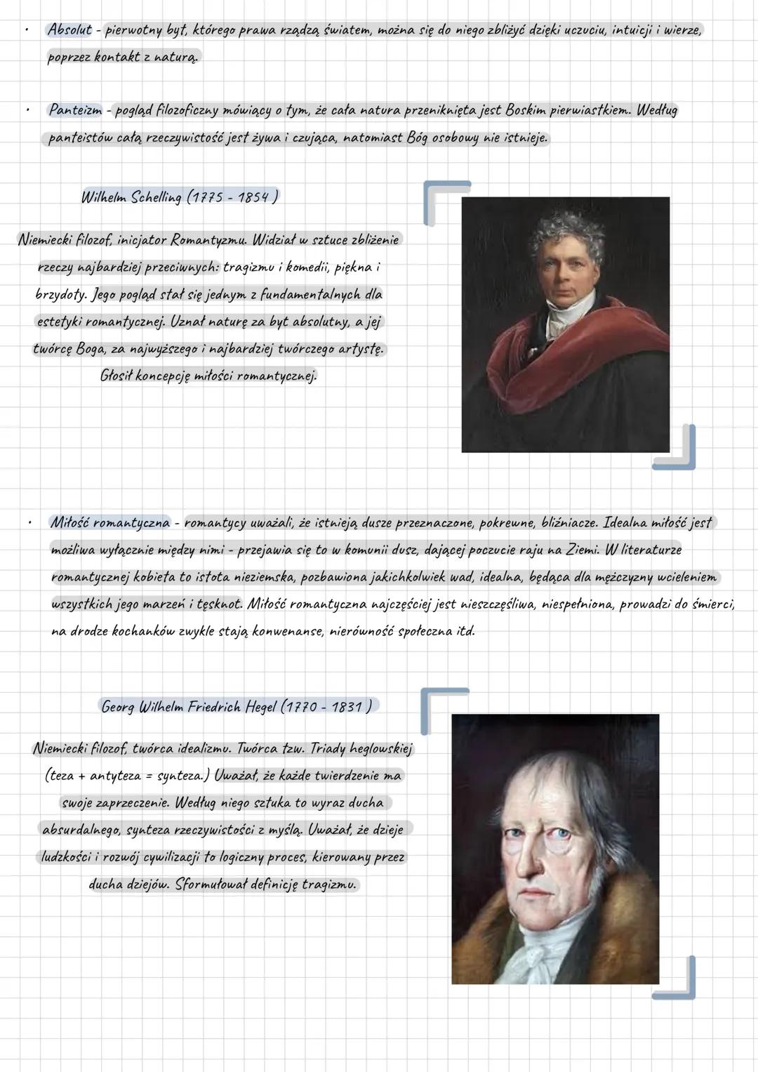 # Romantyzm - powtórka
1. Nazwa
* Określenie *romanticus* pojawiło się już w Średniowieczu i było pojęciem związanym z romansami, czyli