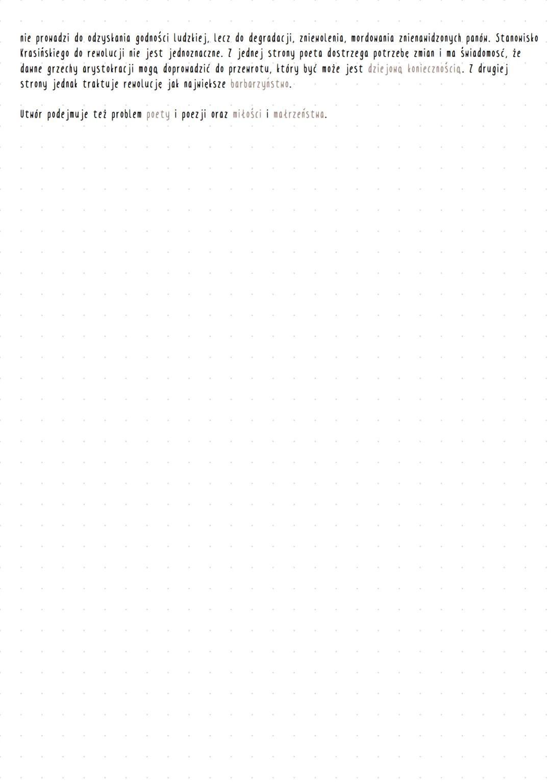 ZYGMUNT KRASIŃSKI
Urodził się 19 lutego 1812 roku w Paryżu, w rodzinie
arystokratycznej. Jego matka była księżna Maria Urszula z
Radziwiłłów