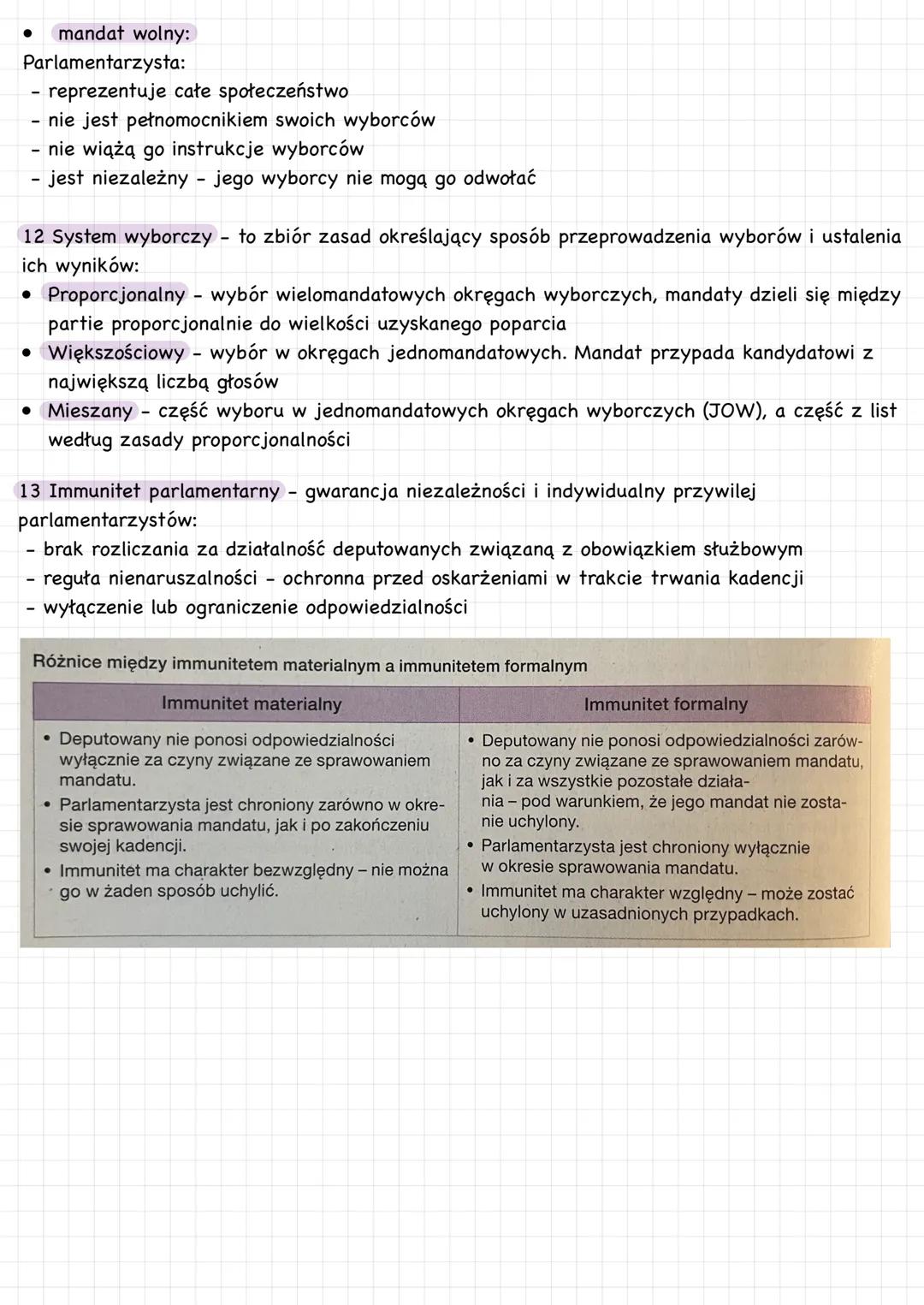 # Władza ustawodawcza
1 Parlament to kolegialny oraz kadencyjny organ obradujący nad sprawami danego państwa,
funkcjonujący jako izba, kong