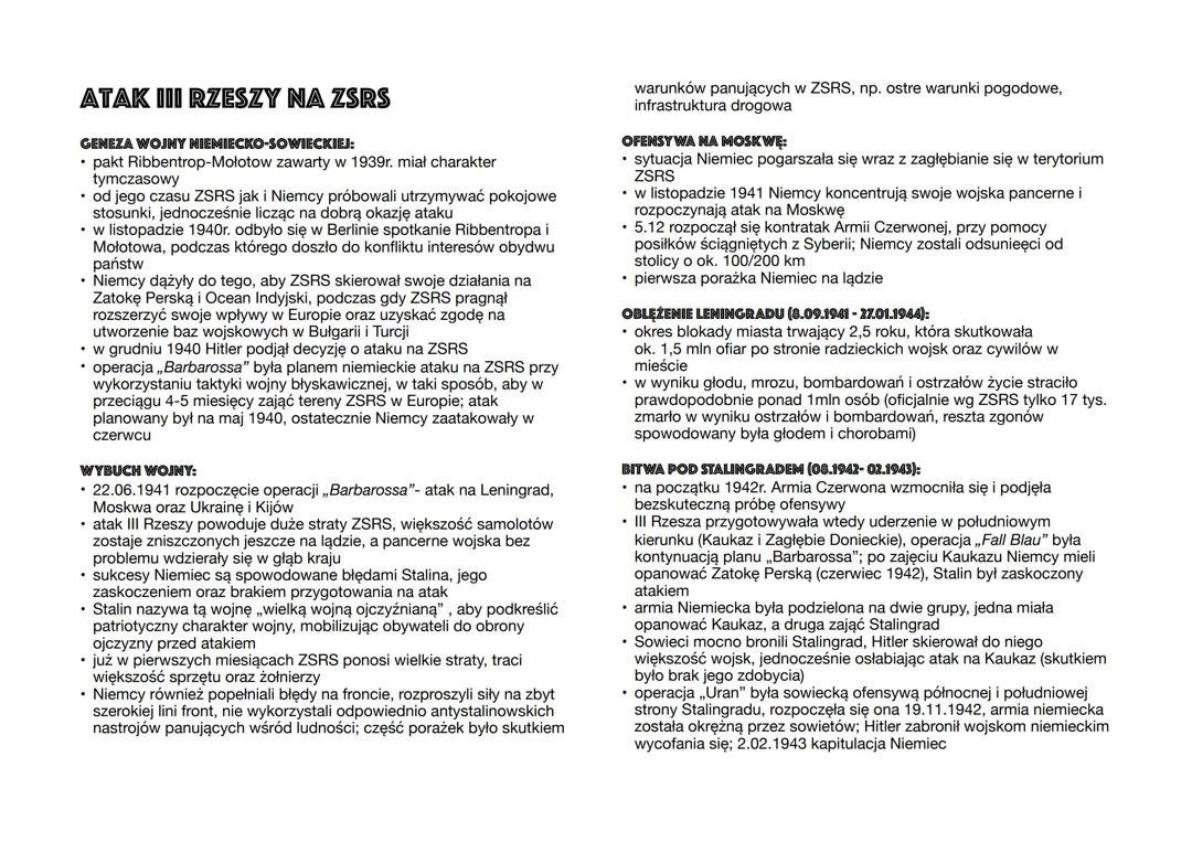 Atak III Rzeszy na ZSRS