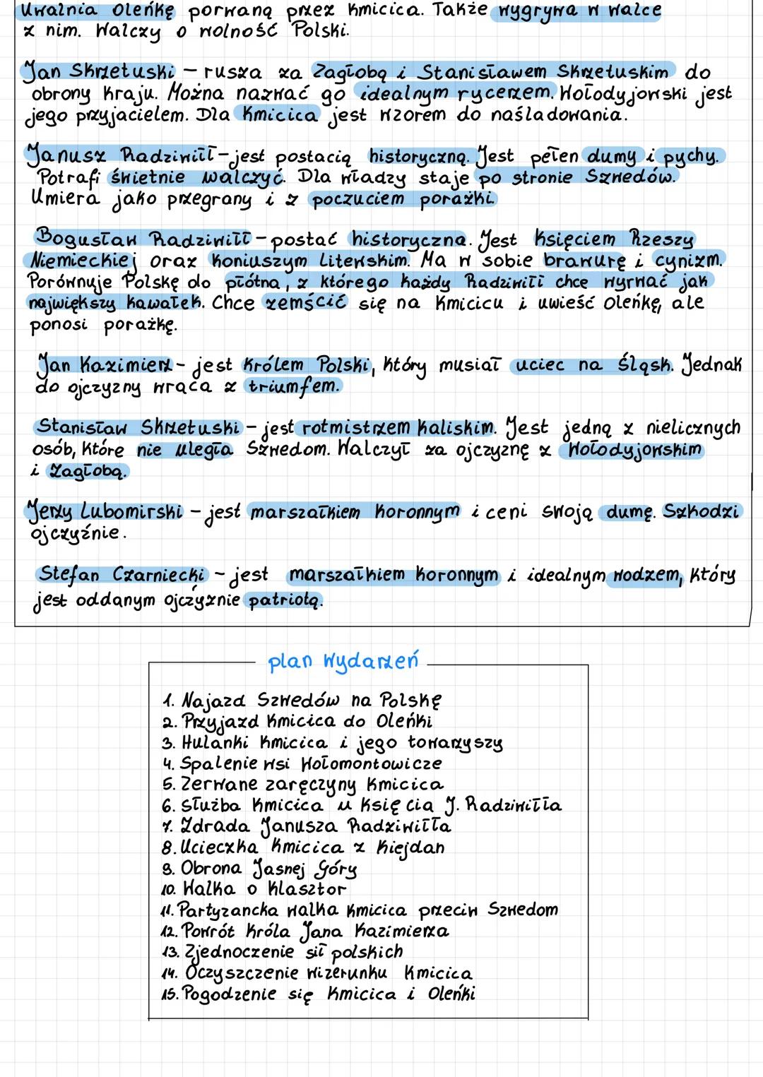 # POTOP
Henryk Sienkiewicz
### Czas i miejsce akcji
Powieść rozgrywa się w latach 1655-1657. Ma
wtedy miejsce potop szwedzki. Hydarzenia
d