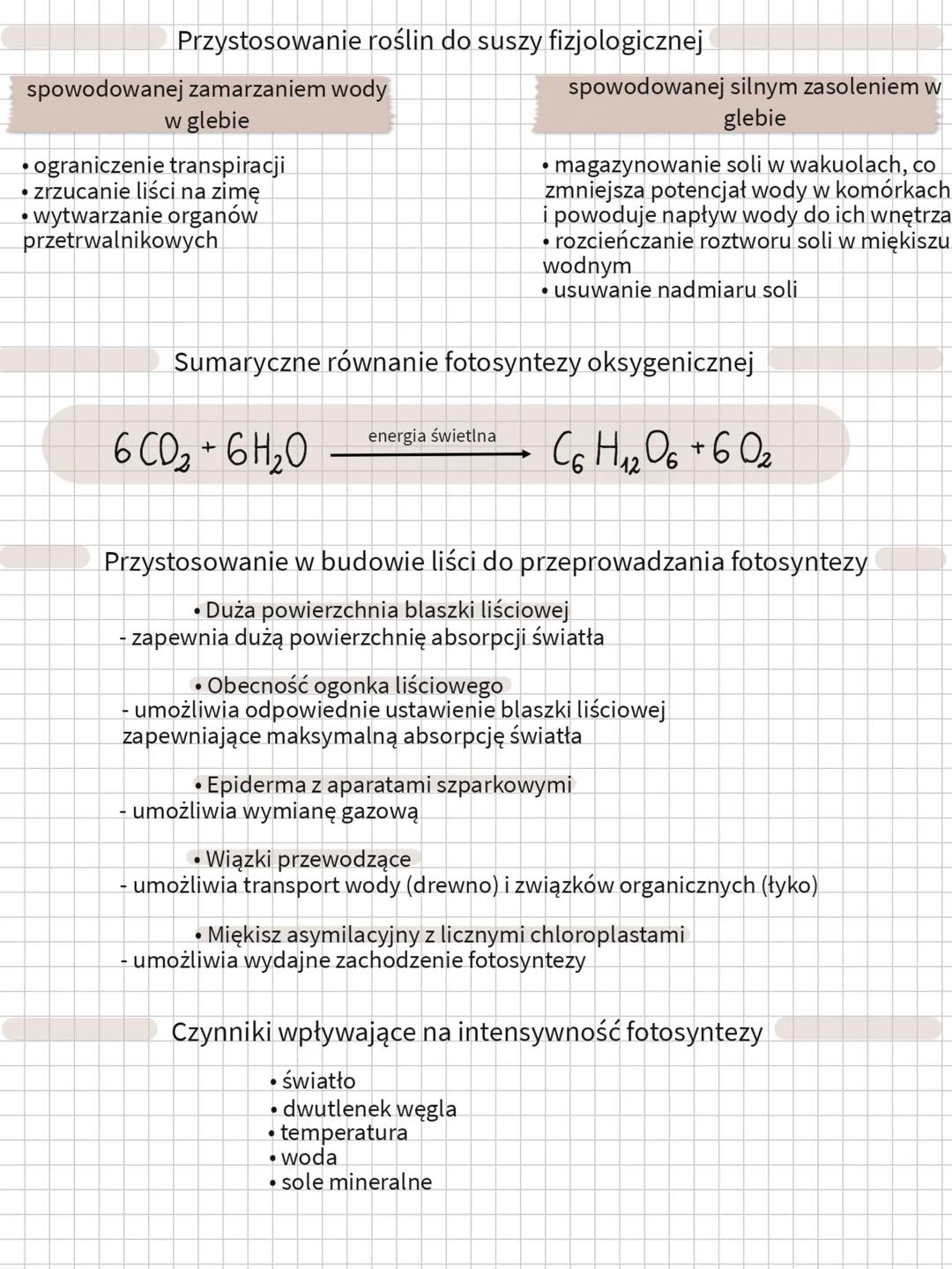 Etapy transportu wody w roślinie
1
pobieranie i poziomy
transport wody w
poprzek tkanek
2
pionowy transport
3
poziomy transport
wody z korze