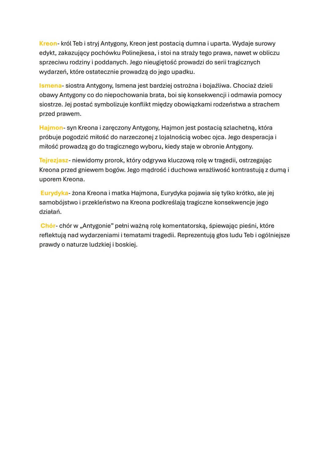 Sofokles 442r. p.n e
Akcja tragedii trwa 24 godziny
# Antygona
## Problematyka
Problematyka Antygony dotyczy zagadnień o charakterze mor