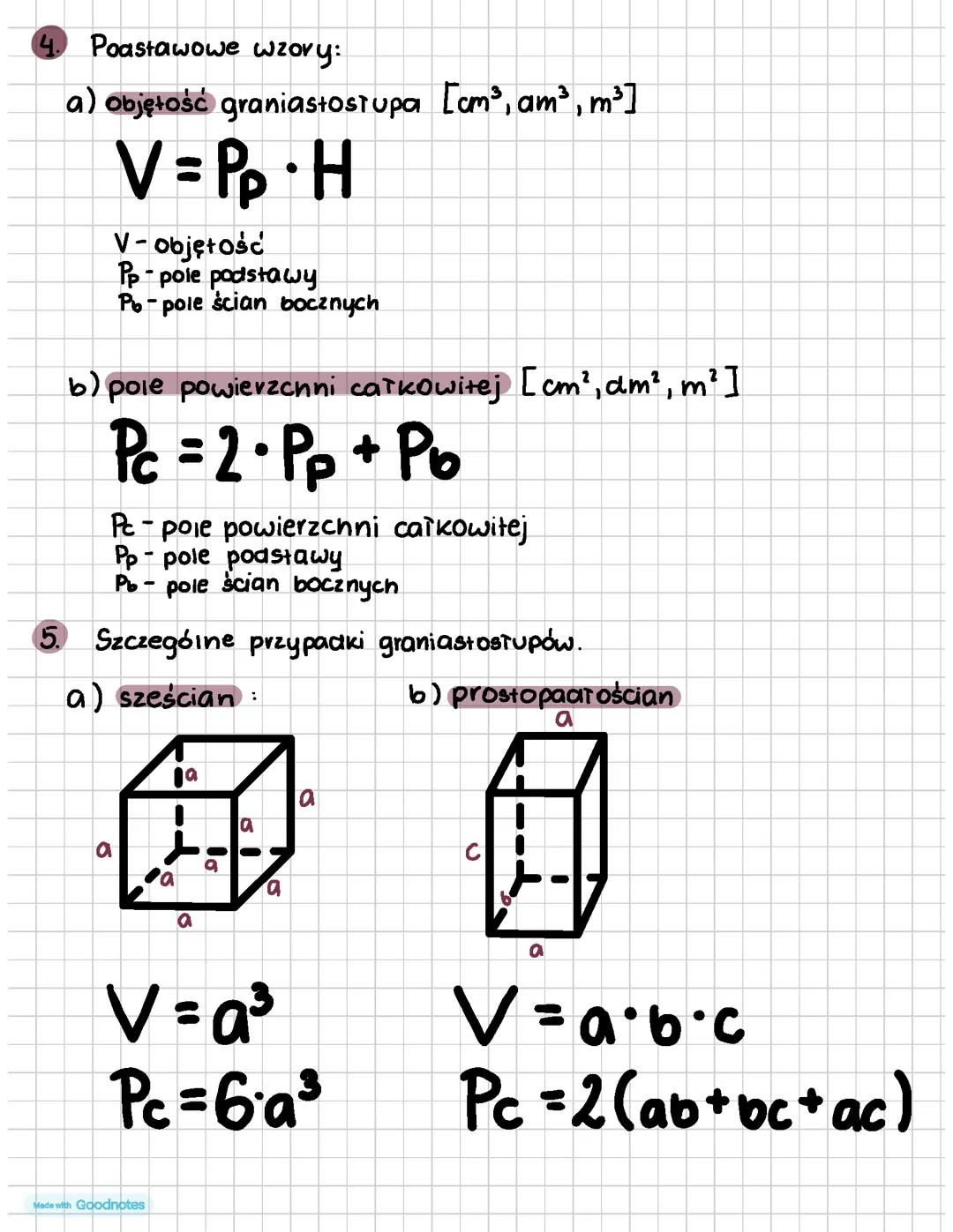 Graniastosłup cz. II