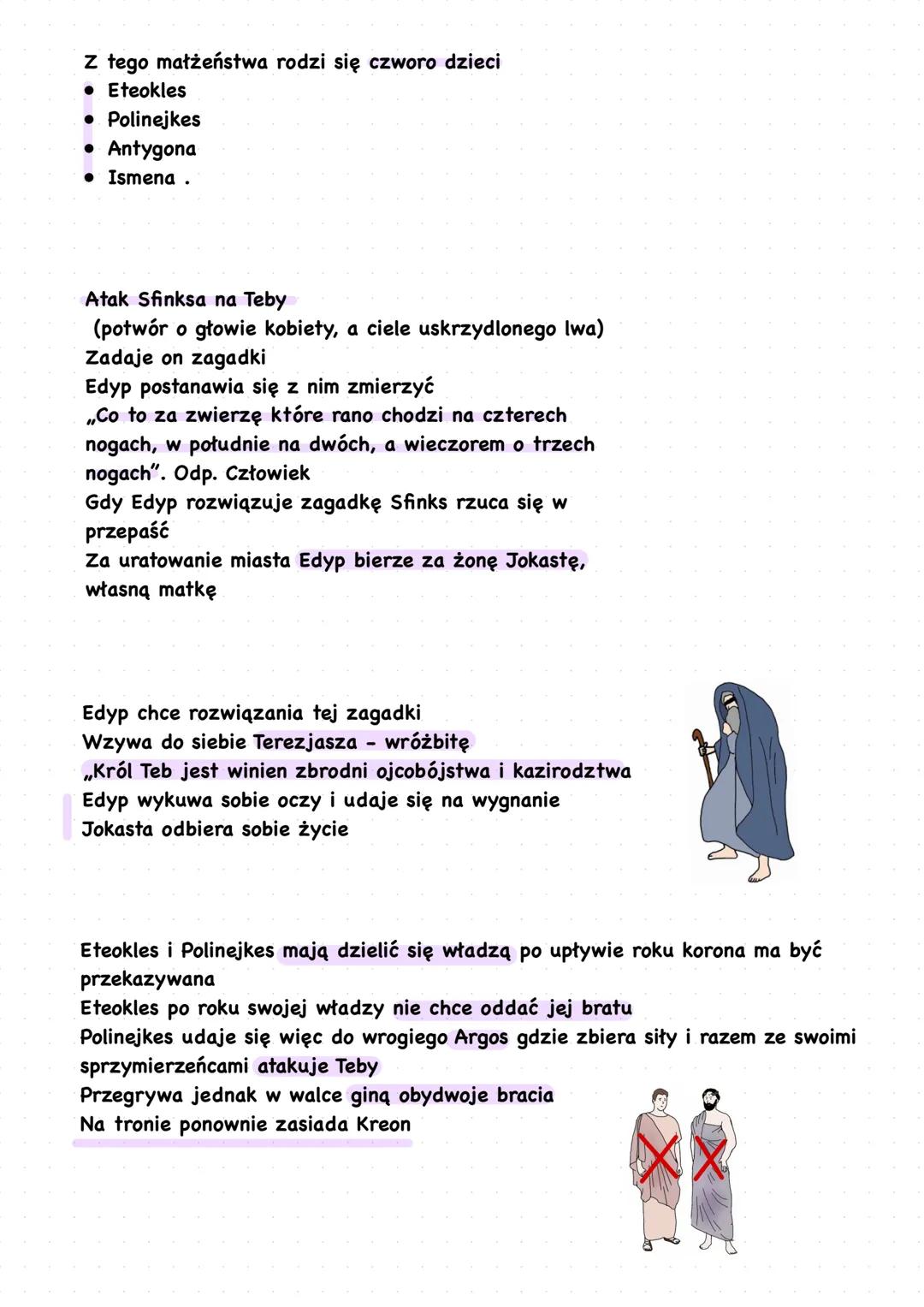 # Klątwa Labdakidów
FATUM
- nieuchronny, nieodwracalny los
- siła wyznaczająca bieg wydarzeń
- klątwa, od której nie da się uciec, nawet j