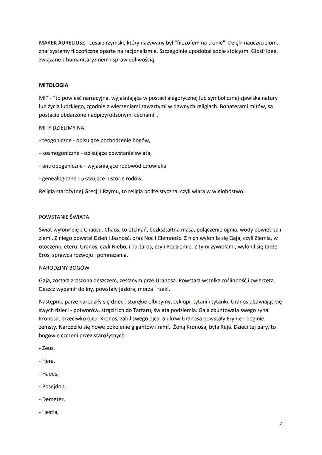 # Starożytność - powtórka do matury
Starożytność - ramy czasowe
Starożytność to najstarsza z epok - jej początek jest datowany na schyłek