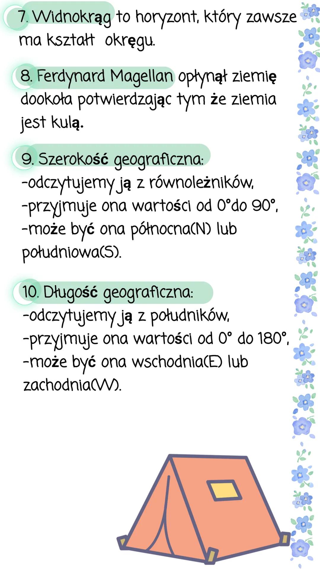 Geografia
1. Siatka geograficzna to układ
południków i równoleżników na
globusie.Przecinają się one pod kątem
prostym
2. Siatka kartograficz