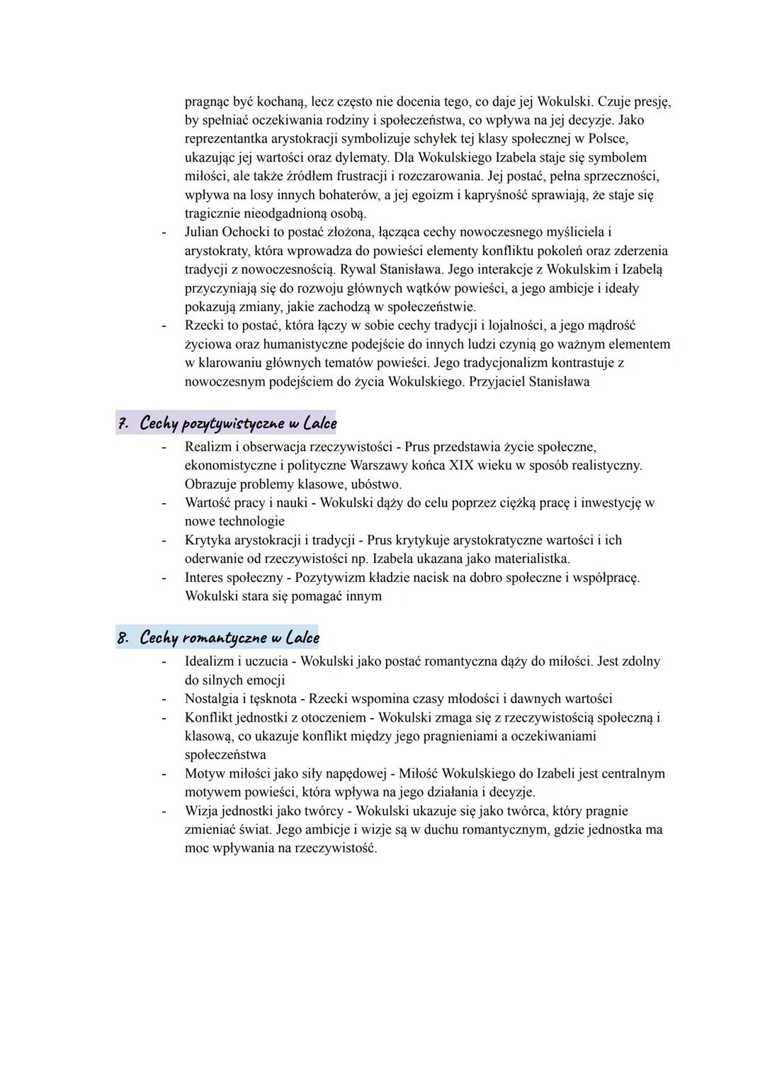 LALKA - BOLESŁAW PRUS
1. Gatunek
powieść dojrzałego, krytycznego realizmu
2. Narracja
3-os, 1-os
3. Ważne terminy
scjentyzm
TERMIN
utylitary