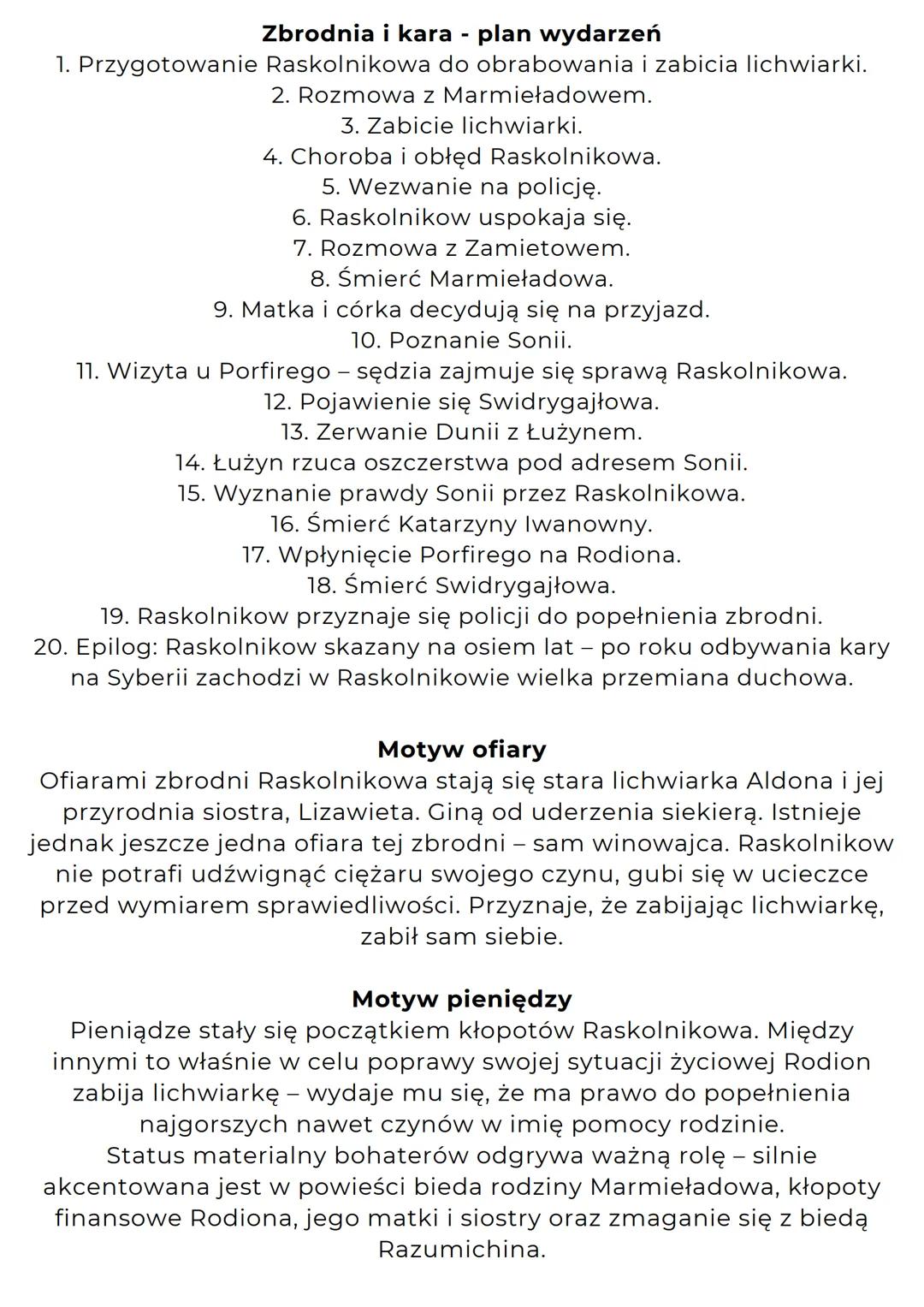 ZBRODNIA
I KARA
Fiodor Dostojewski # Geneza „Zbrodni i kary"
Dostojewski napisał „Zbrodnię i karę" zainspirowany lekturą
dzieł Puszkina. M