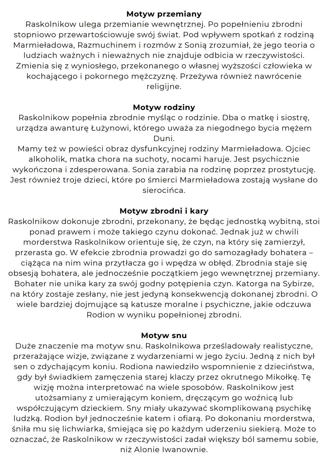 ZBRODNIA
I KARA
Fiodor Dostojewski # Geneza „Zbrodni i kary"
Dostojewski napisał „Zbrodnię i karę" zainspirowany lekturą
dzieł Puszkina. M