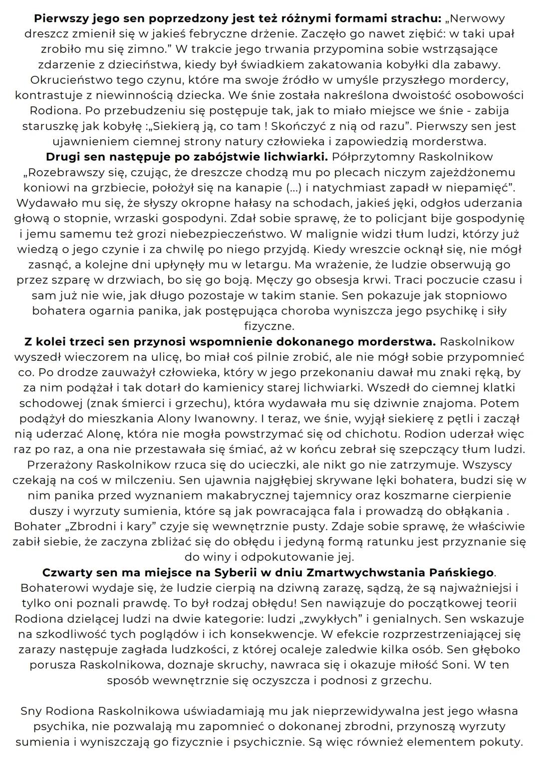 ZBRODNIA
I KARA
Fiodor Dostojewski # Geneza „Zbrodni i kary"
Dostojewski napisał „Zbrodnię i karę" zainspirowany lekturą
dzieł Puszkina. M