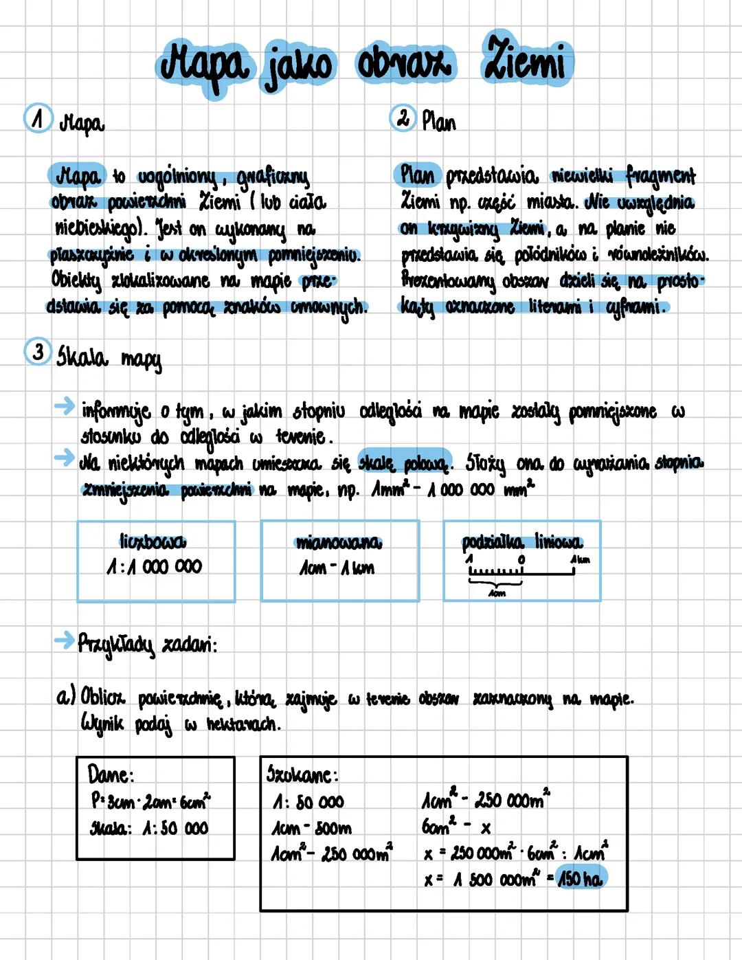 Mapa jako obraz Ziemi