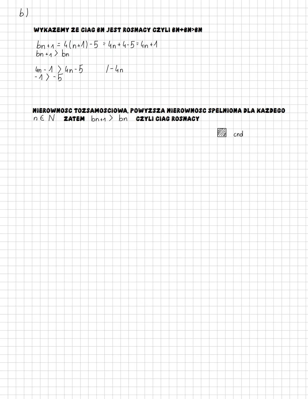 Temat: monotoniczność ciągów
Ciąg (an) jest
an+1 > an
ROSNACY GDY
MALEJACY GDY
an+1 an
ROWNY GDY
an+1=an
NIEMALEJACY GDY an+1 an
NIEROSNACY