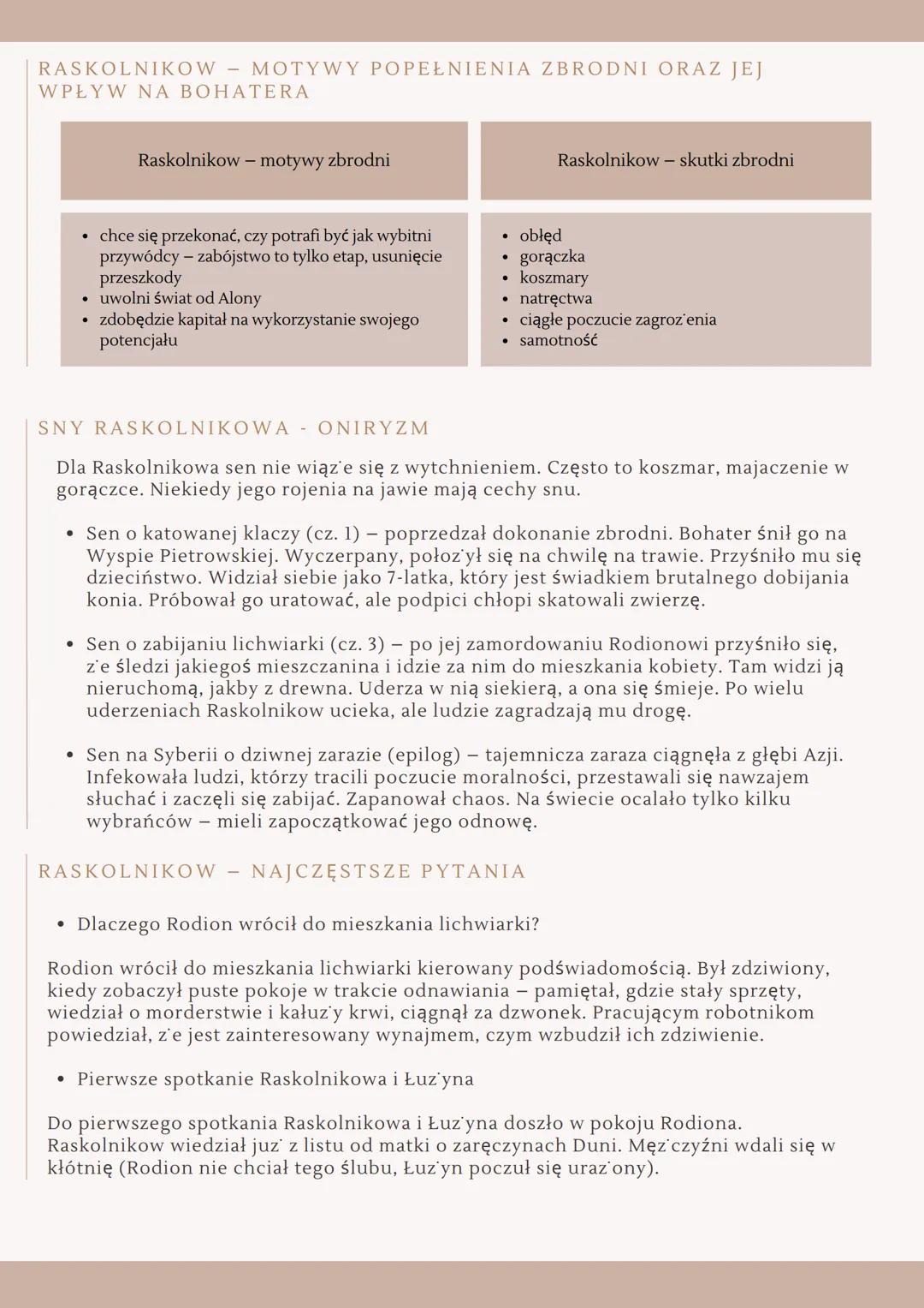 Zbrodnia i Lara
ZBRODNIA I KARA - GENEZA
FIODOR DOSTOJEWSKI
Zbrodnia i kara ukazywała się we fragmentach w prasie, a jako książka została wy