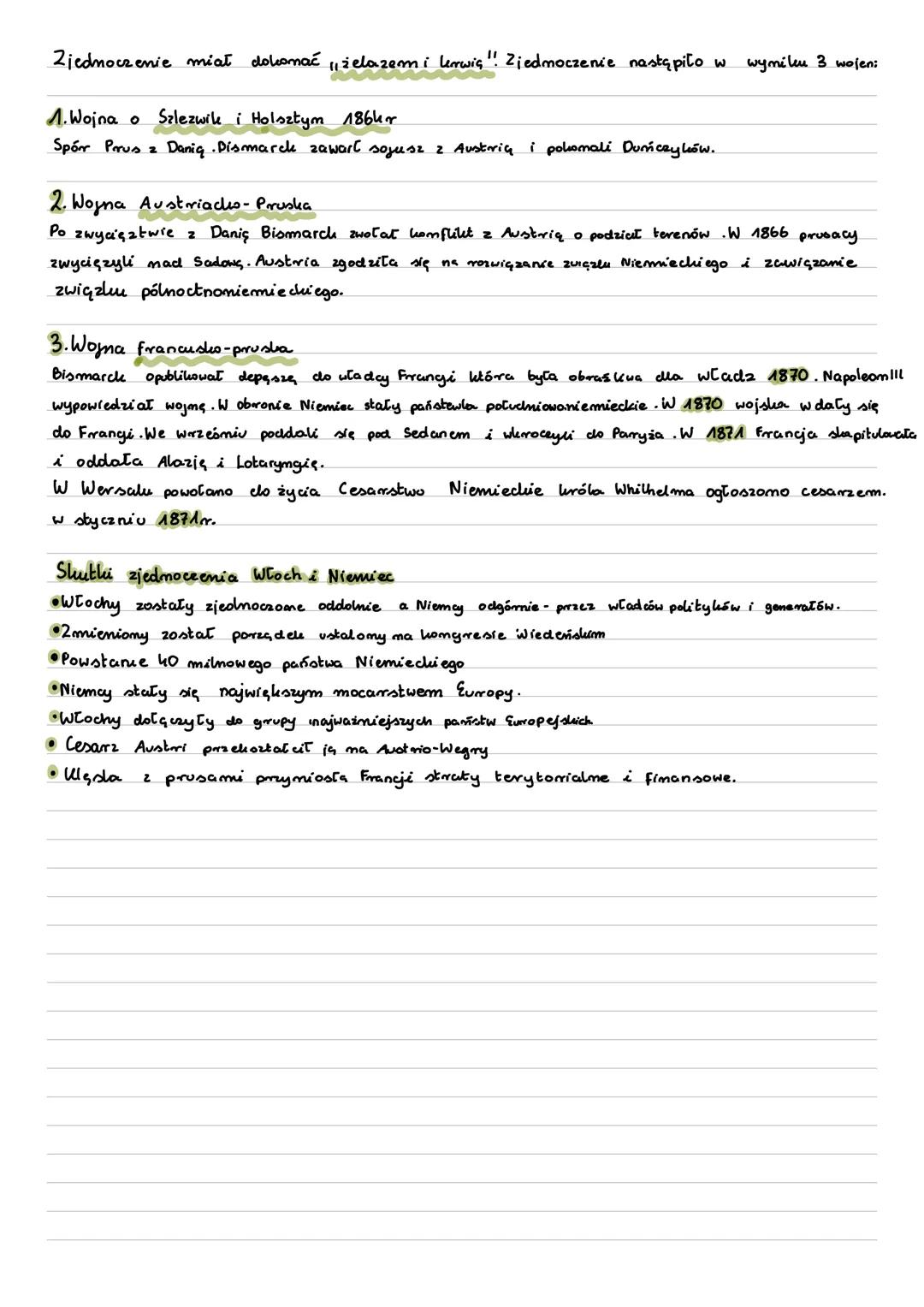 # Zjednoczenia Włoch i Niemiec
# Włochy:
Uczestnicy Wongresu Wiedeńskiego przywrócili stary Icd i tale wyzma-
czyli granice by żadne państ