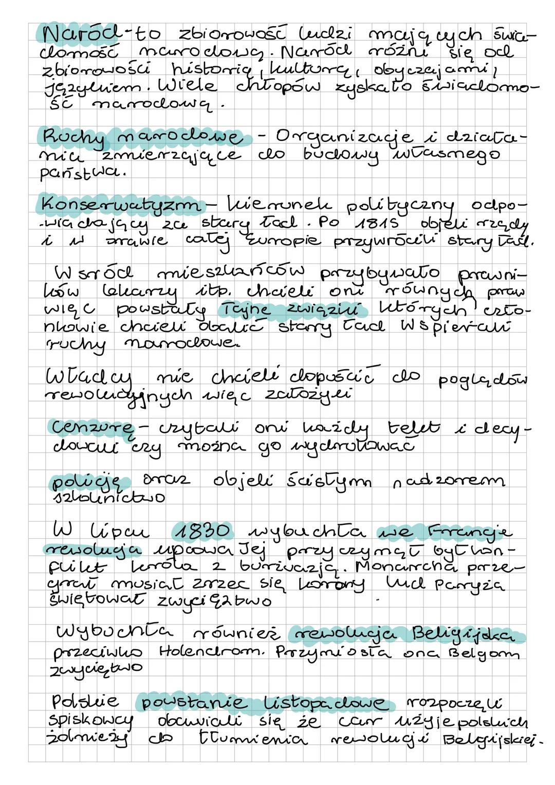 Europa po kongresie Wiedeńskim
Jesienia 1814 zwołano do wiednia"
kongres. Był to zjazd monarchów i dyplo-
matów. Decydowano อ dalszych lasac