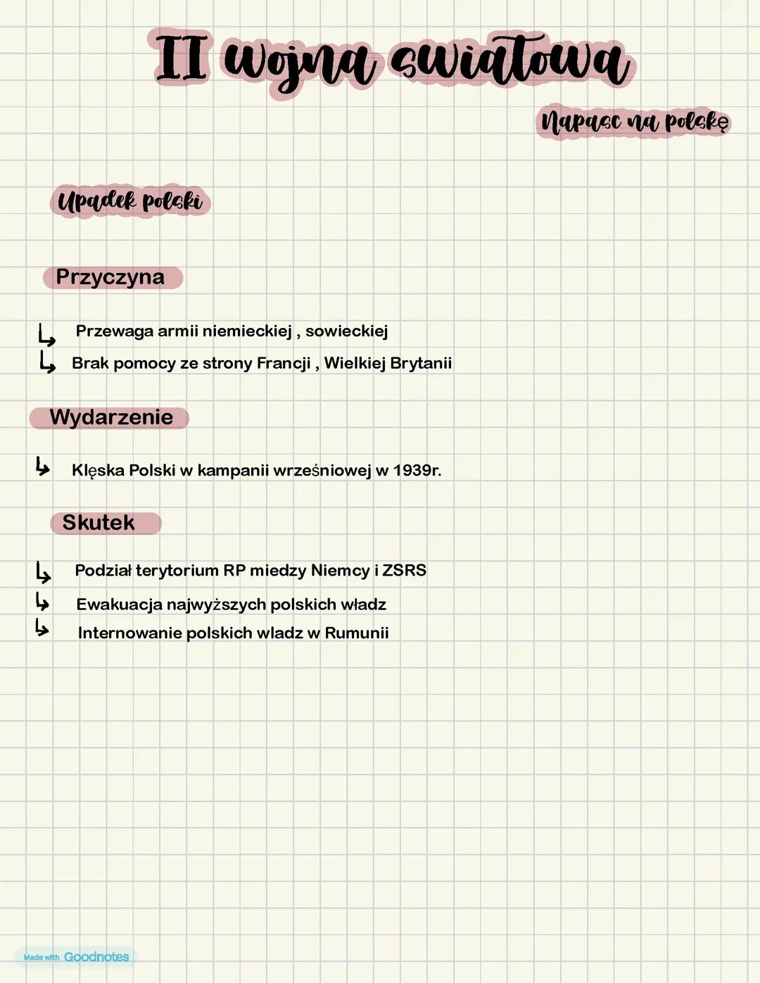 Upadek polski 2 wojna swiatowa