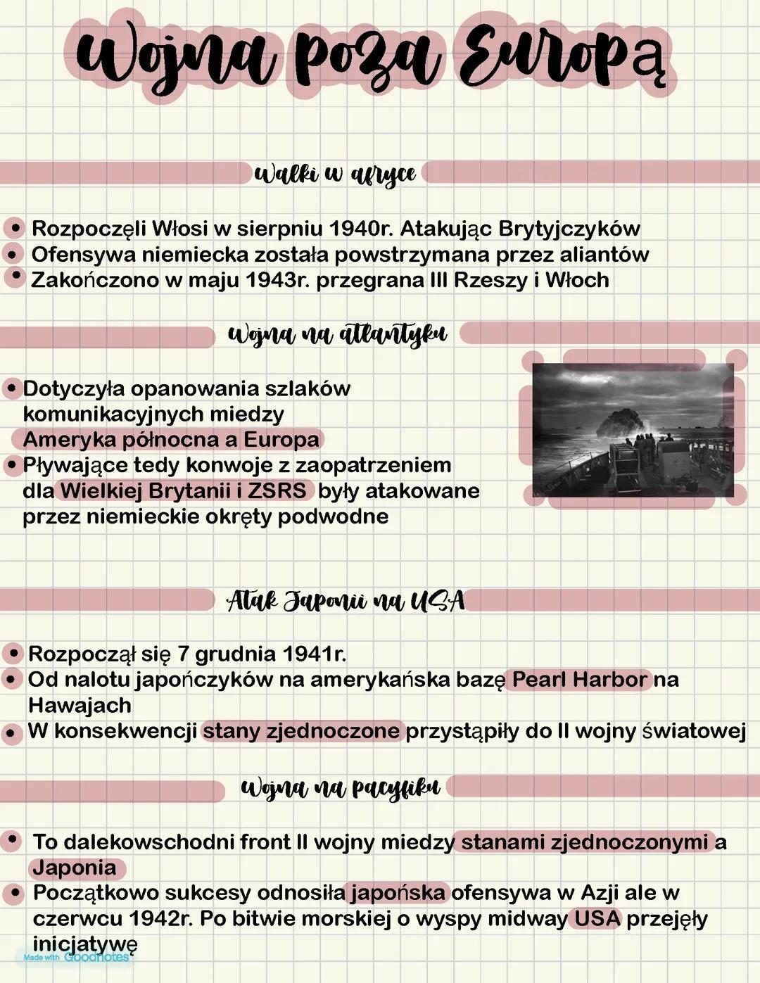 2 wpjna swiatowa wojna poza europa