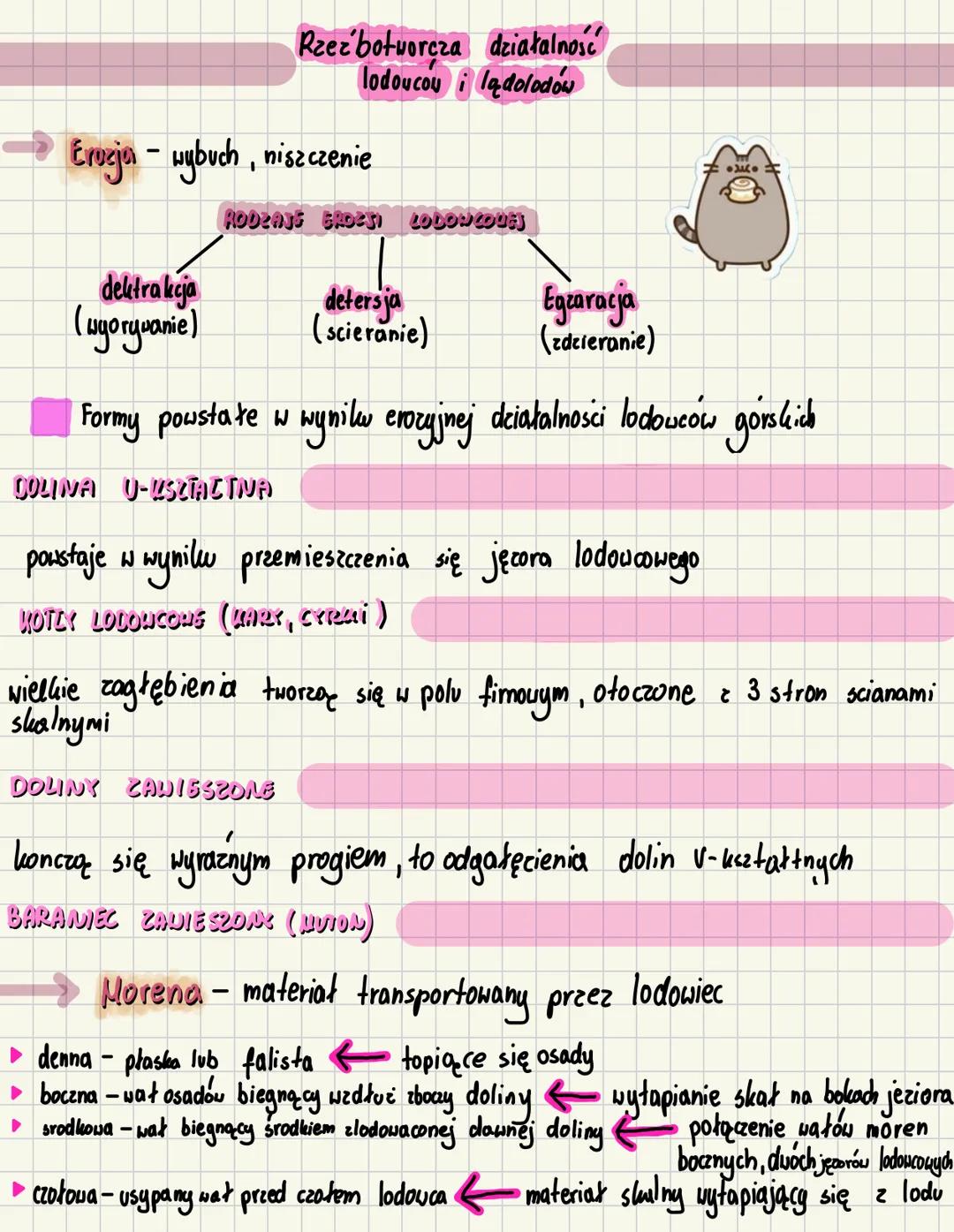 Wietrzenie skał
✓ procesy wewnętrzne - (endogeniczne), i zewnętrzne (egzogenicene)!
Procesy zewnętrzne kształtujące powierzchnie to:
Erozja