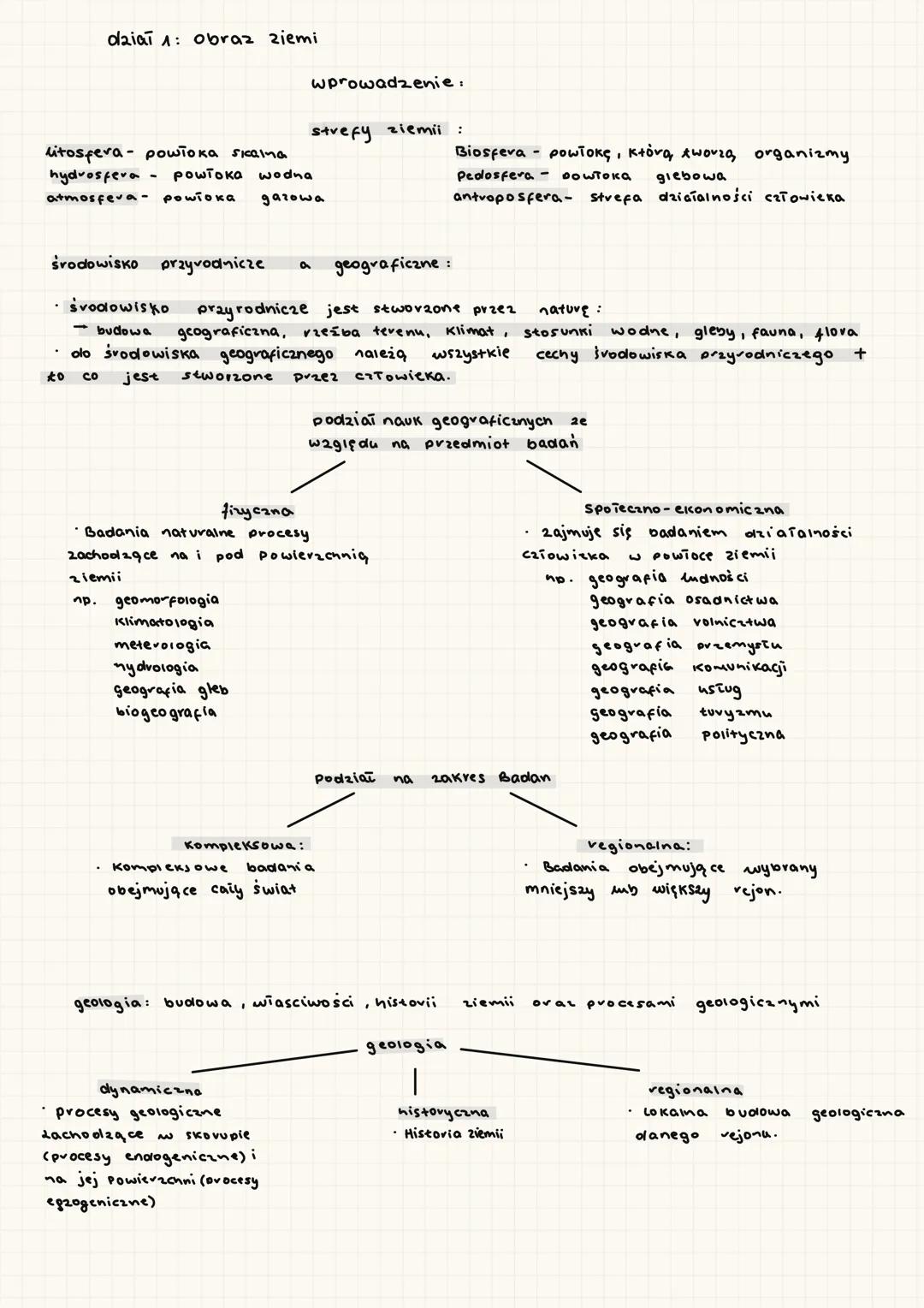 dział 1: obraz ziemi
wprowadzenie:
strefy ziemii:
litosfera poωτοκα σκama
hydrosfera ροωτοκα wodna
atmosfera ροωτοκα gazowa
Biosfera - p