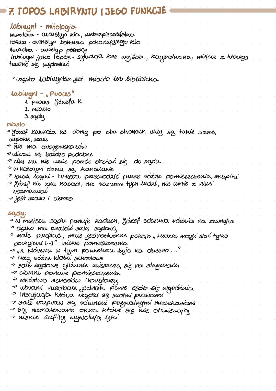 # 1. SYTUACJA KAFKOWSKA
- sytuacja bez wyjścia, abswarauna, taka, w której człowiek gubi się,
nie wic, jak качеседонаć
# 2. JÓZEF K. JAKO