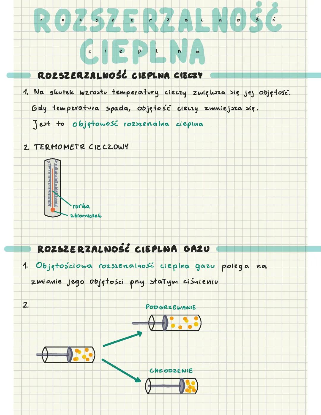 Rozszerzalność cieplna