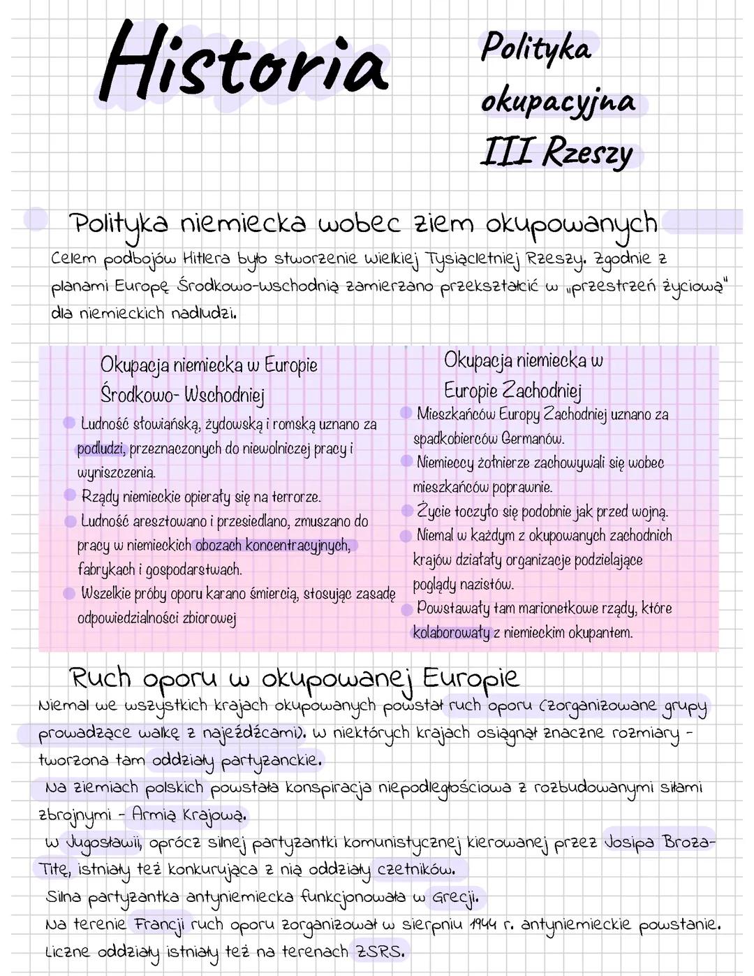 Polityka okupacyjna III Rzeszy