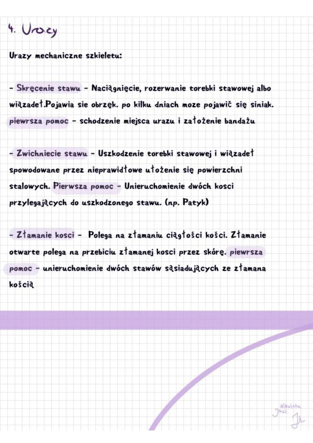 HIGIENA I CHOROBY APARATU RUCHU
1. Postona ciała
Lordoza
Kręgosłup ma swoje maturalne krzywizny.
Zaliczają się do nich
Kifoza
Lordoza (wygię