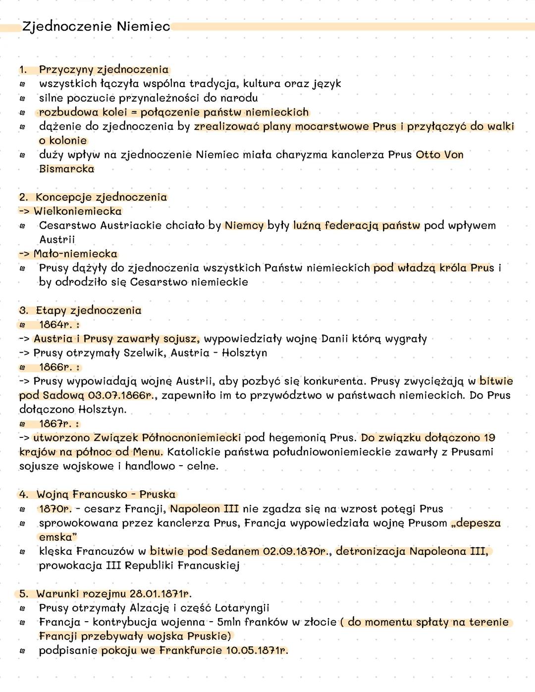 Zjednoczenie Niemiec