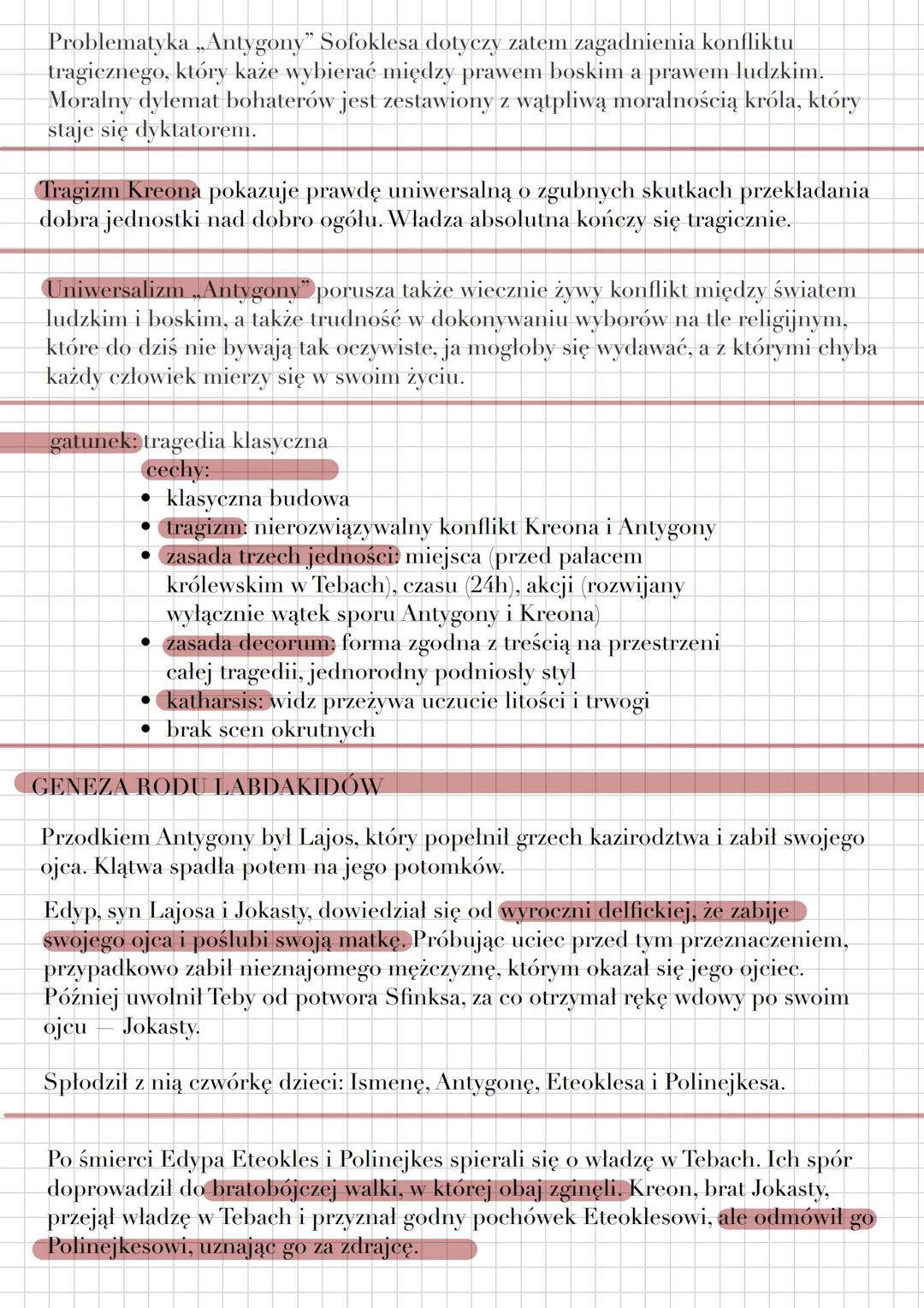 # Antygona
Sofokles zestawia świat boski i ludzki, zmuszając Antygonę do trudnej decyzji.
Bohaterka musi zdecydować, czy będzie posłuszna p