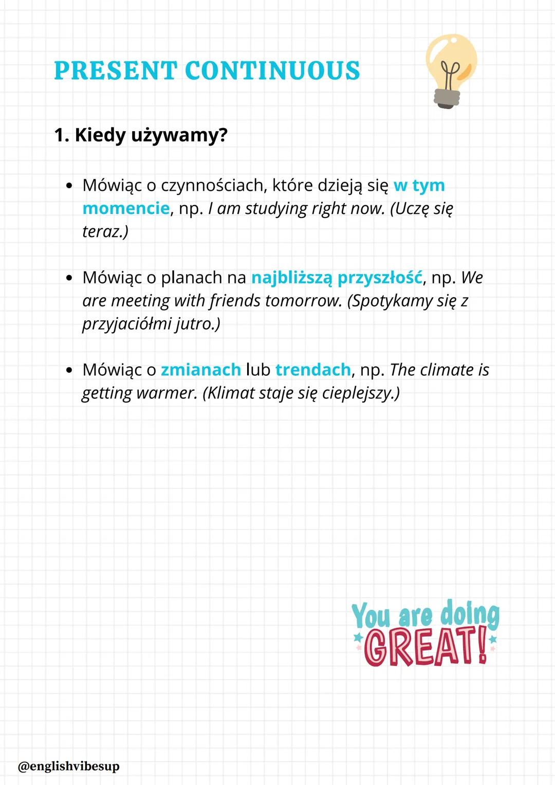 JĘZYK ANGIELSKI
MATURA 2025
You
CAN DO
IT
@englishvibesup
|| CZASY W JĘZYKU ANGIELSKIM
POZIOM PODSTAWOWY
Czasy, które obowiązują Cię na matu