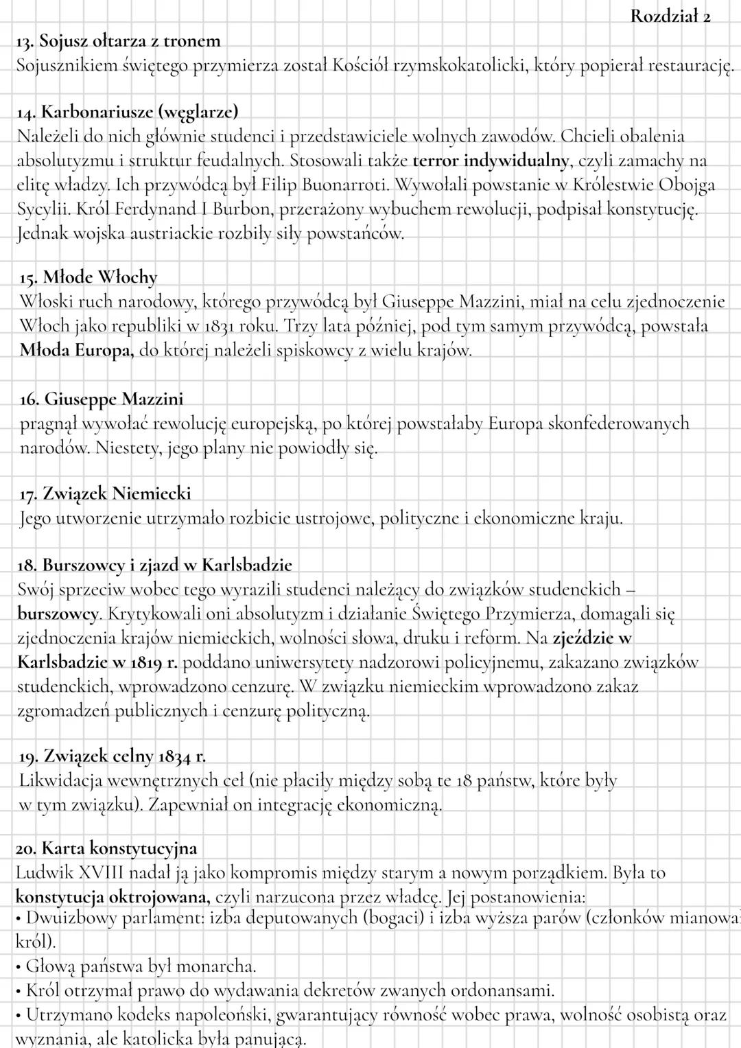 System Wiedeński
1. Główni uczestnicy kongresu
•
Rosja
• Austria
3. Legitymizm
.
Wielka Brytania
Prusy
2. Czas trwania kongresu
jesień wiosn