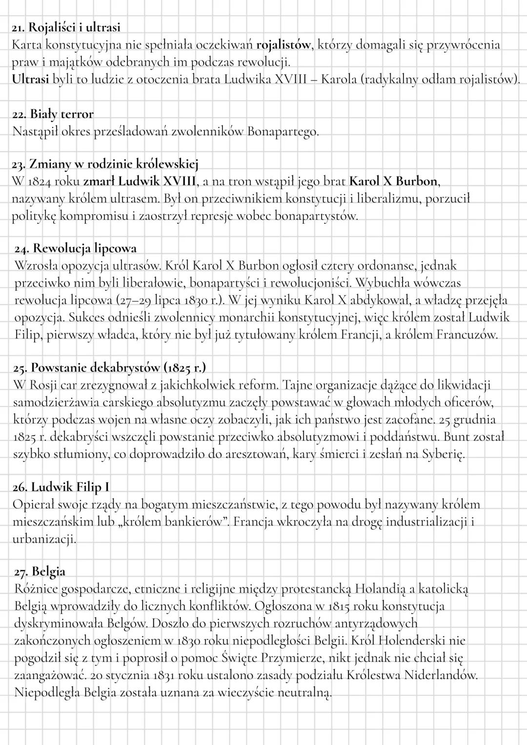 System Wiedeński
1. Główni uczestnicy kongresu
•
Rosja
• Austria
3. Legitymizm
.
Wielka Brytania
Prusy
2. Czas trwania kongresu
jesień wiosn