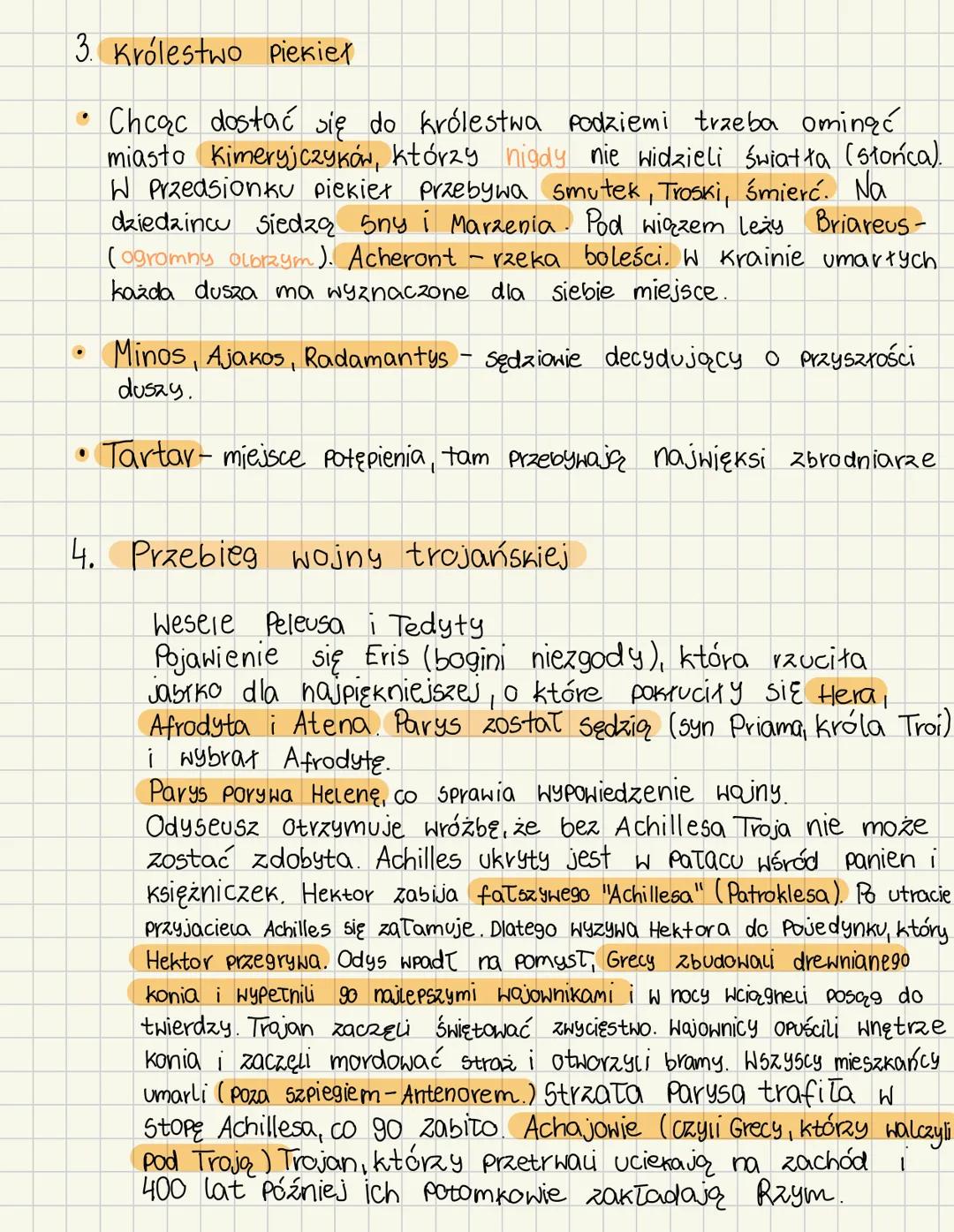 # Mitologia
1. najważniejsze pojęcia
• mitologja - zbiór mitów opowiadających o powstaniu świata,
bogach, herosach i ich związkach
• Pando