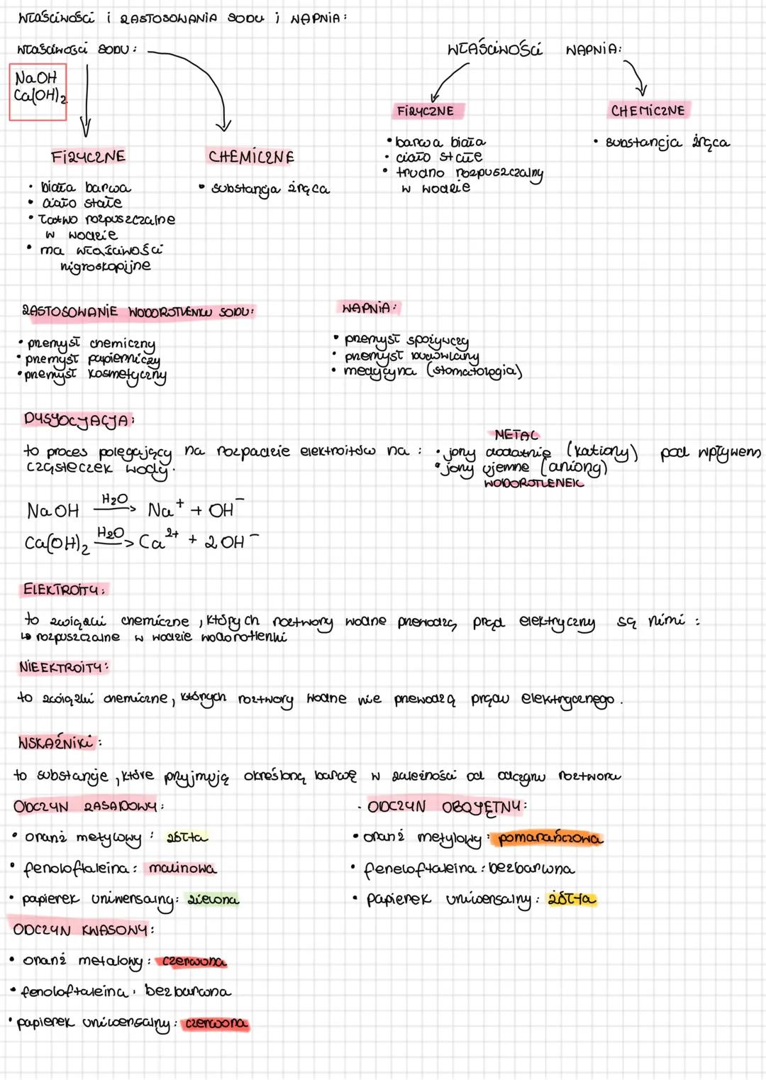 WODOROTZENKi
W20R4 ; NAZWY WODOROTLENKSW:
woow Henek sodu
NaOH
wodoro tienek potasa
KOH
wodorotlenek wapnia
2/04/2
wodorotlenek gunu
AC (OH)