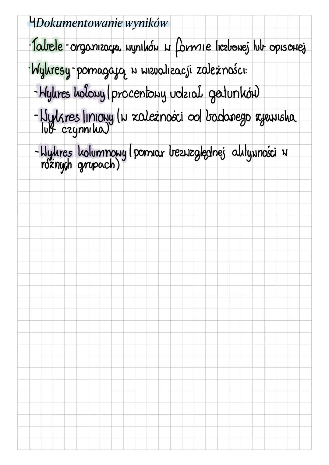 # Zasady prowadzenia badań biologicznych
1 Metody badań biologicznych
- Obserwacja nie wpływa na badany obiekt, można
przeprowadzić w waru