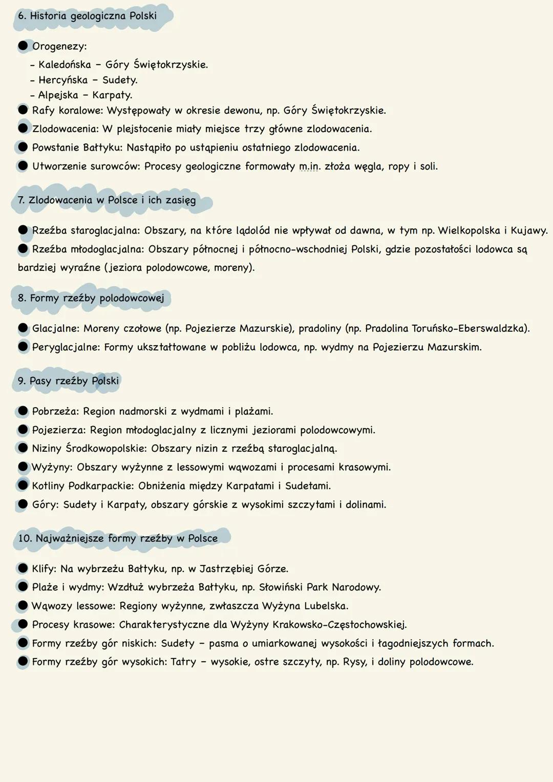 # 1. Konsekwencje położenia Polski w Europie Środkowej
Położenie Polski w Europie Środkowej wpływa na:
* Klimat: Polska ma klimat umiarko